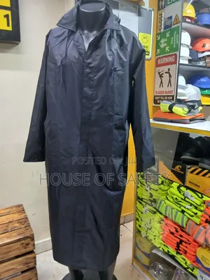 Contrasting Colour Rain Coats