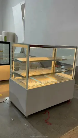 Commercial Square Refrigerated Cake Display