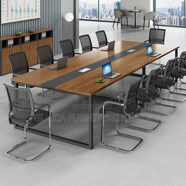 2.4 Meters Steel Base Office Conference Table - thumbnail 5