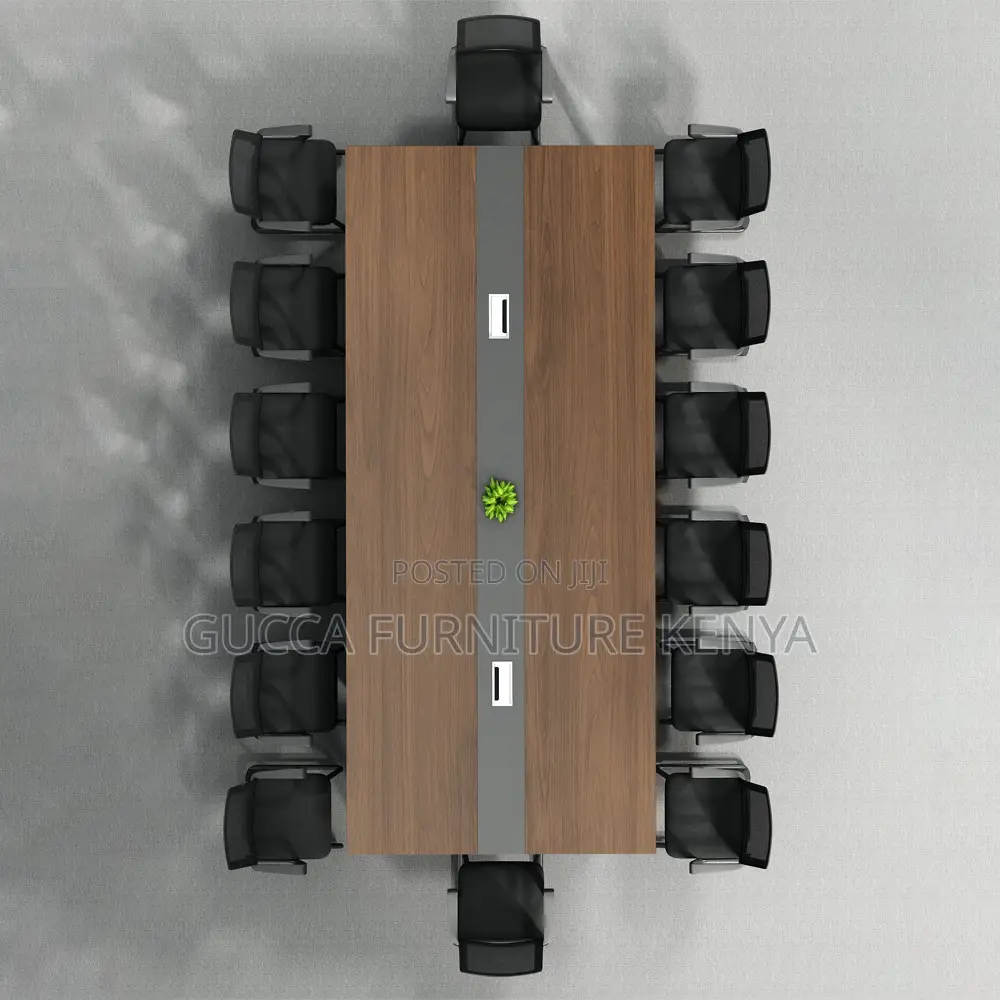 2.4 Meters Steel Base Office Conference Table