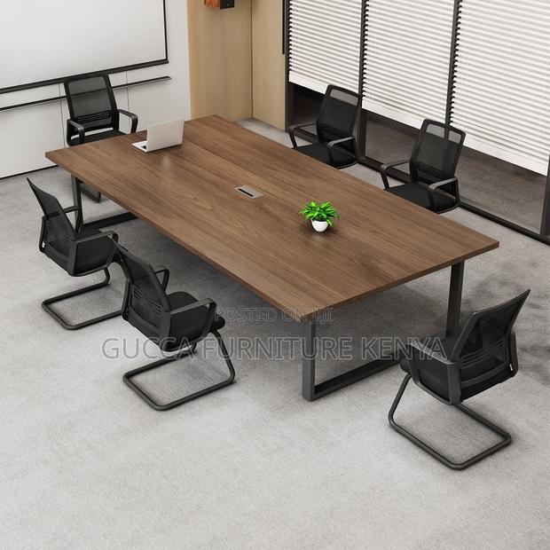 2.4 Meters Steel Base Office Conference Table - thumbnail 8