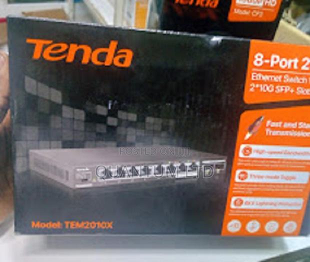 Tenda Tem2010f 8-Port 2.5gbe 2port SFP