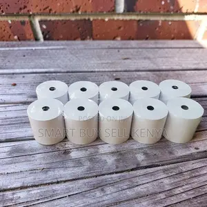 Low Maintenance 10 Pieces of 80mm by 80mm by 13mm Thermal Paper Rolls
