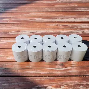 Retail Stores 10 Pieces of 80mm by 80mm by 13mm Thermal Paper Rolls