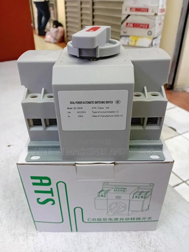 100a Dual Power Automatic Change Over Switch - thumbnail 2