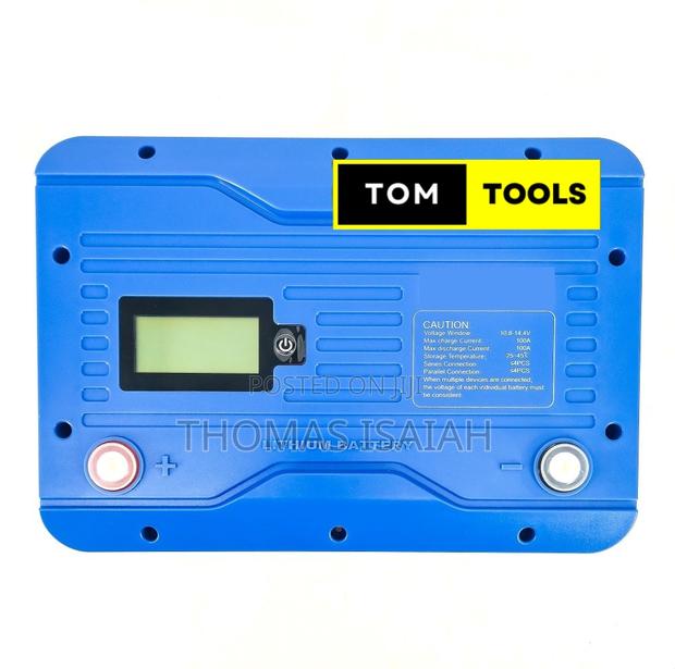 12.8v 100ah Bms100a Deep Cycle Solar Lithium Battery - thumbnail 5