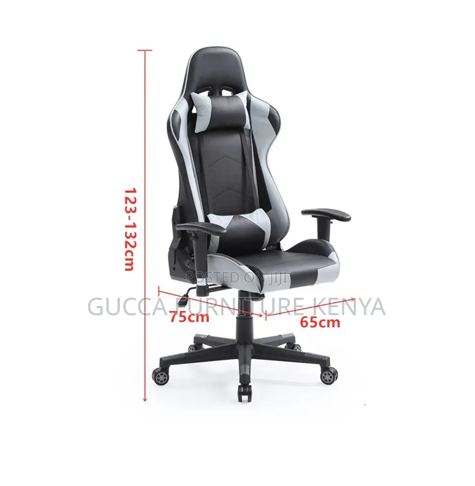 Ergonomic High-ck Reclining Gaming Seat