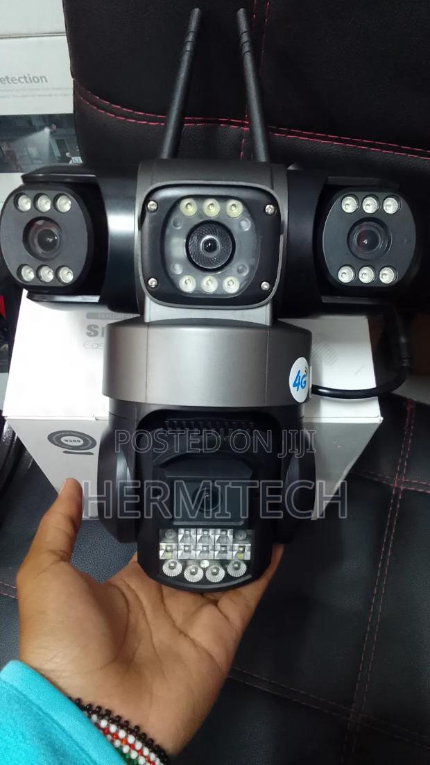 4 Screen CCTV With 4lens Available