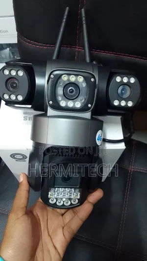 4 Screen CCTV With 4lens Available
