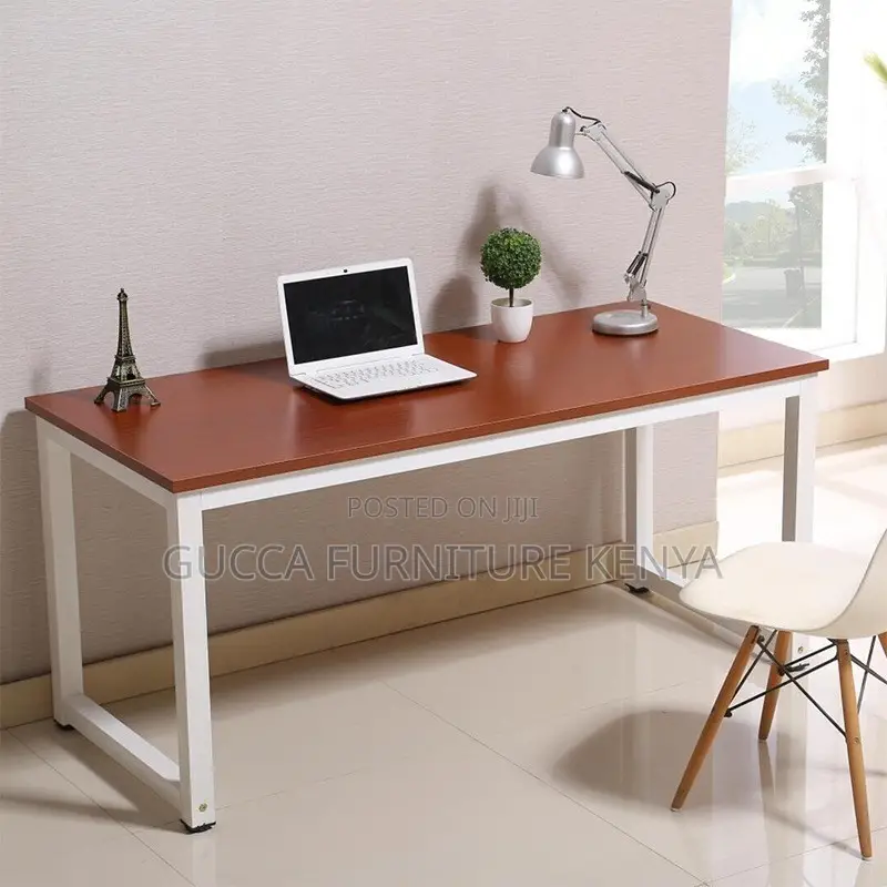 120cm Computer Desk With Steel Legs