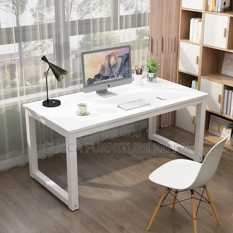 120cm Computer Desk With Steel Legs
