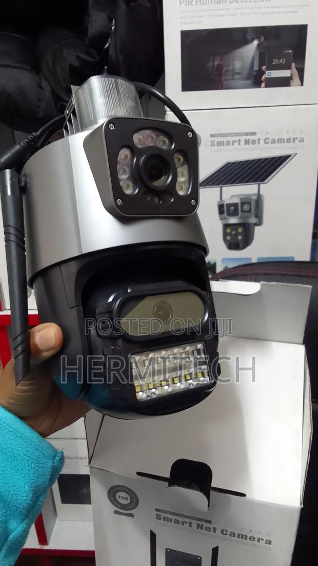 Dual Lense CCTV With Clear Night Vision Wifi Enabled CCTV - main view