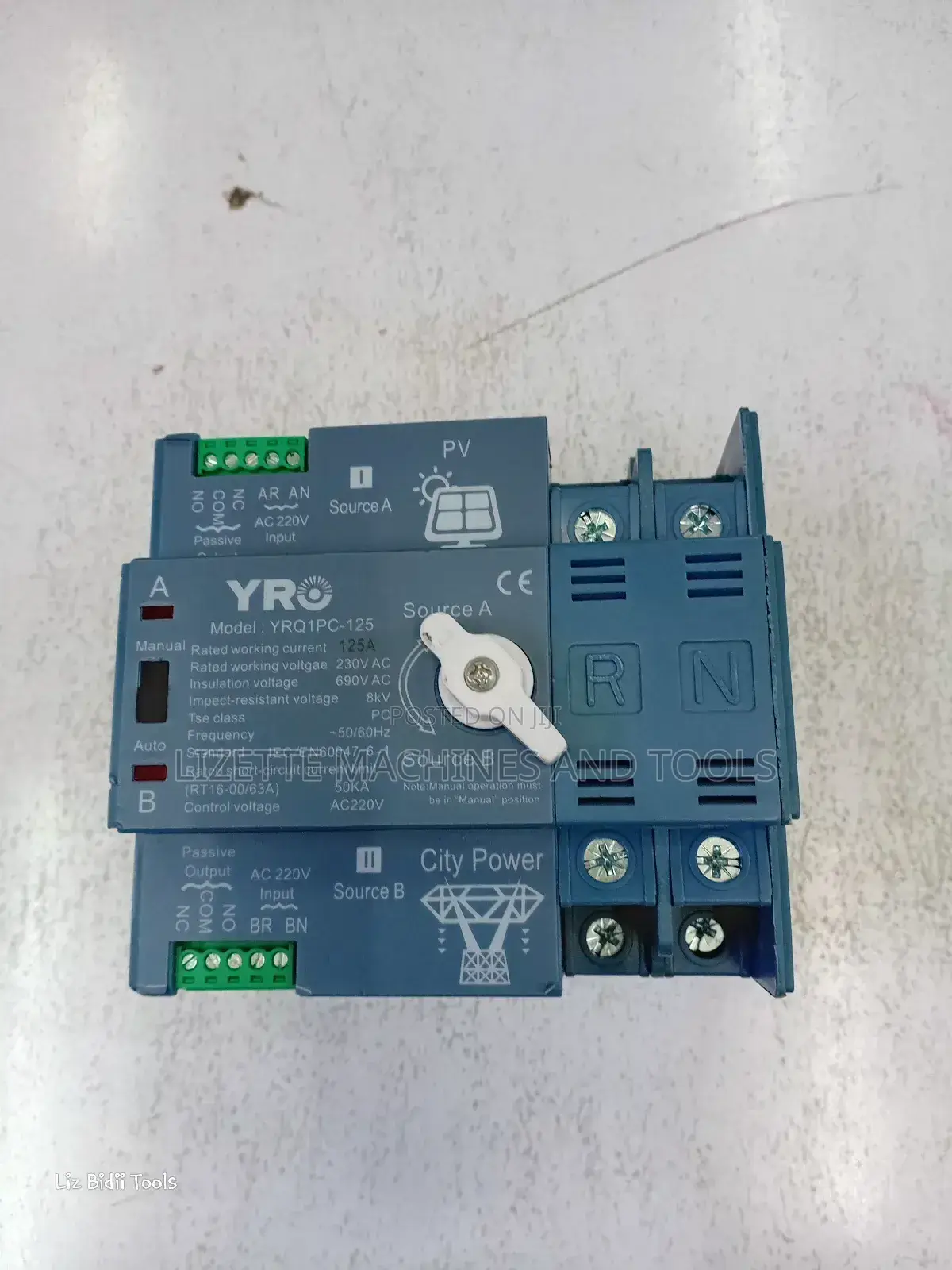 Yro 125a Automatic Change Over Switch
