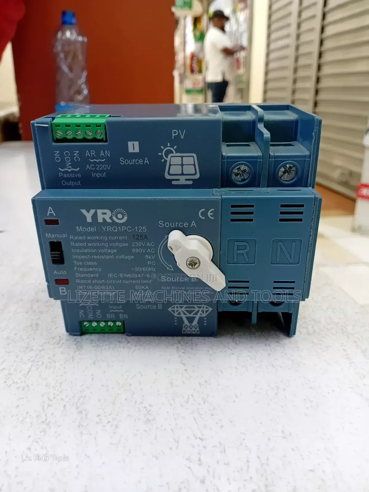 Yro 125a Automatic Change Over Switch