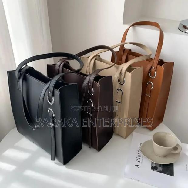 *High Quality Leather Smart Tote Bag - main view