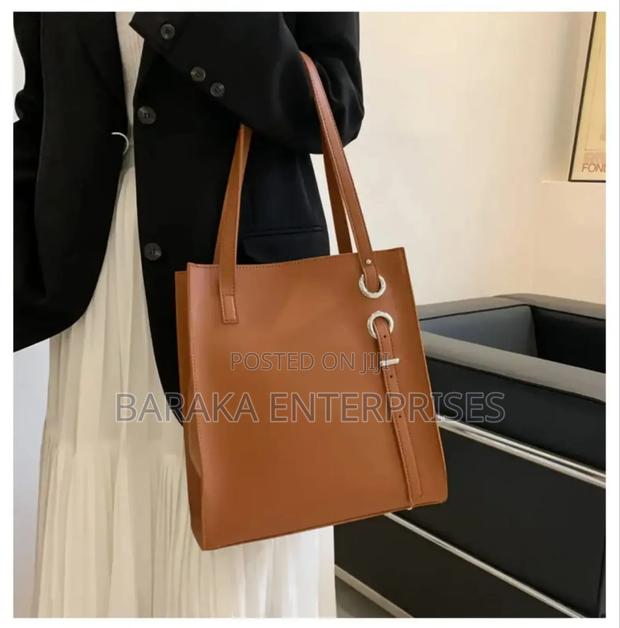 *High Quality Leather Smart Tote Bag - thumbnail 3