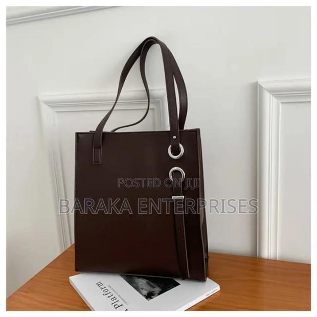 *High Quality Leather Smart Tote Bag - thumbnail 4