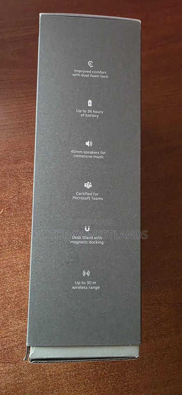 Jabra Evolve2 75 Stereo Wireless Headset Ms Teams Noise-Canceling - thumbnail 5