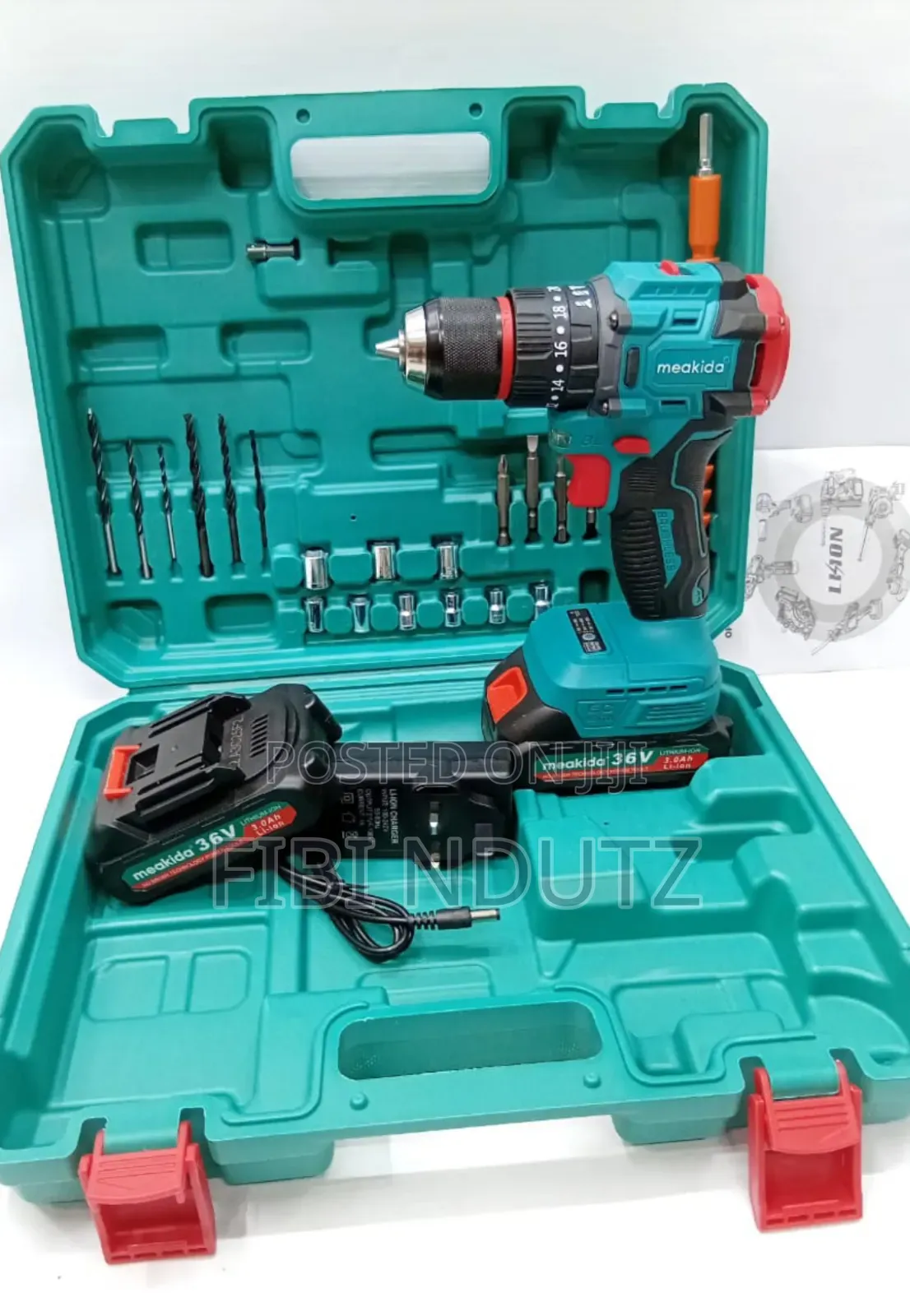 Cordless Drill/Meakida Brushless Cordless Drill 36v