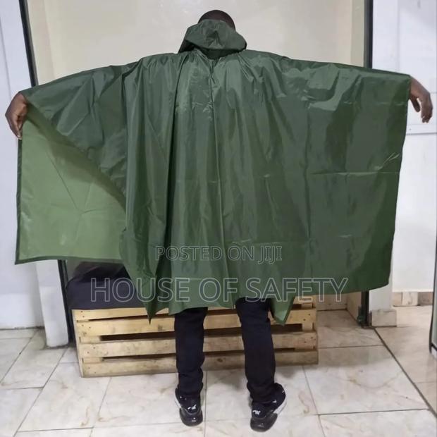 Poncho Worn by Mountain Climbers - main view