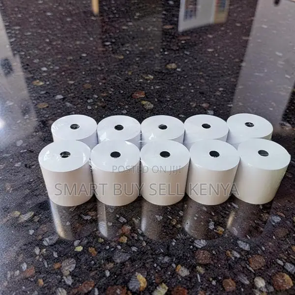 Inexpensive 10 Pieces of 80mm by 80mm by 13mm Thermal Paper Rolls