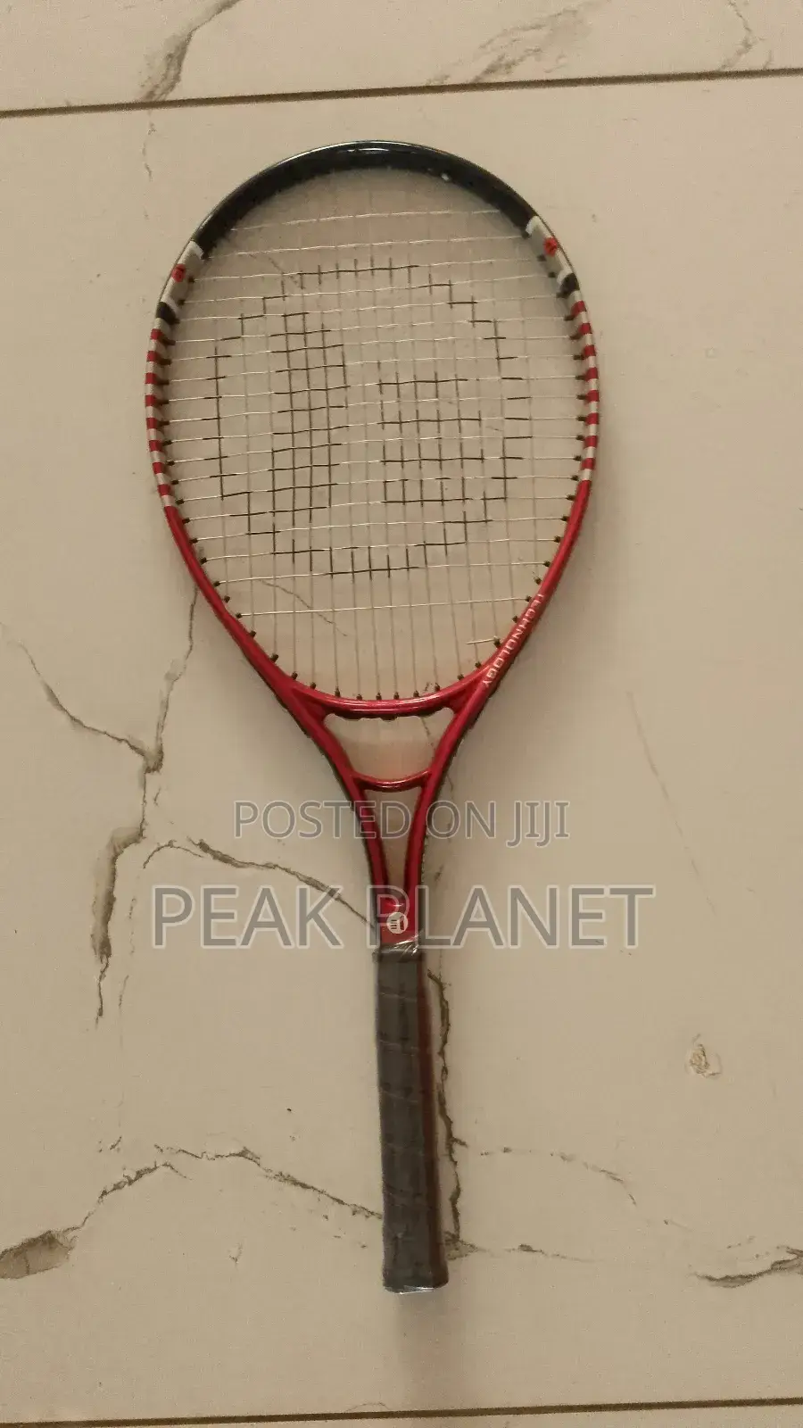 Professional Tennis Playing Racket