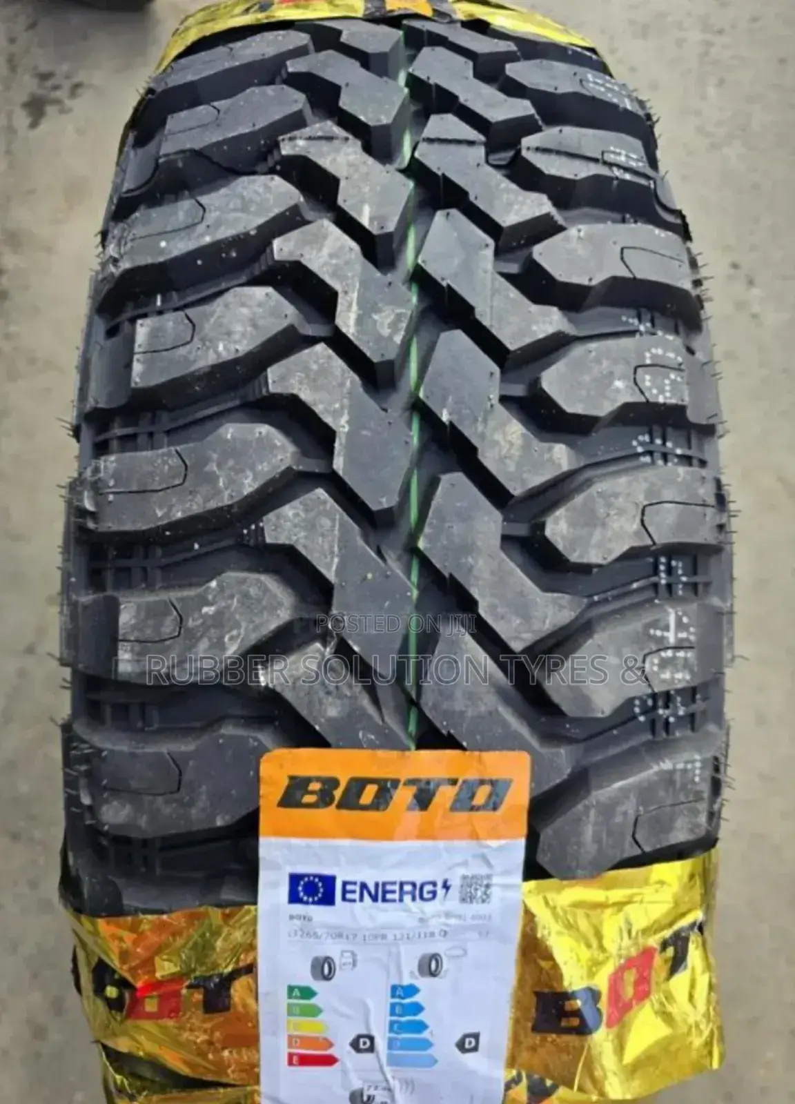 265 /70 R17 Boto Tyres Lt-10pr Mud-Terrain