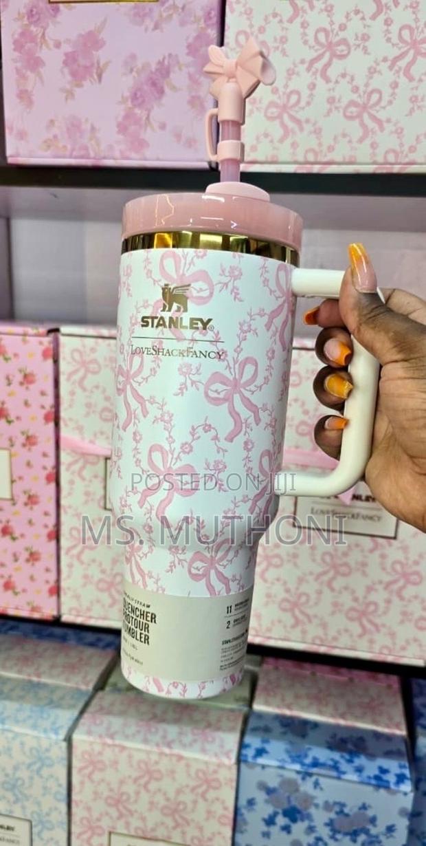 Coquette Bow Chantilly Pink Pattern Love Shack X Stanley - main view