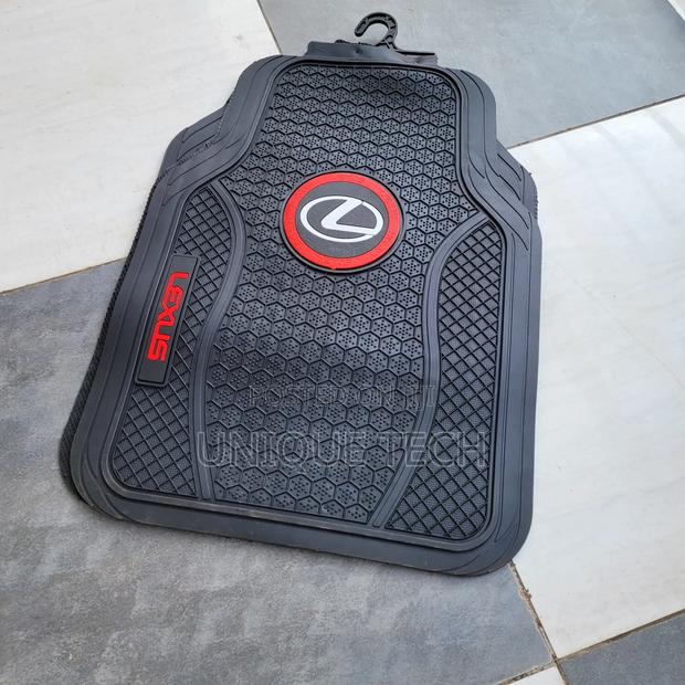 Lexus 5pc Rubber Car Floor Mat Set
