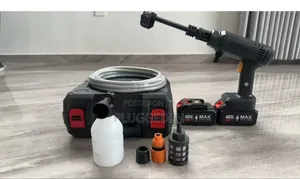 Cordless, Rechargeable 48v Battery Car Pressure Washer Gun Kit.