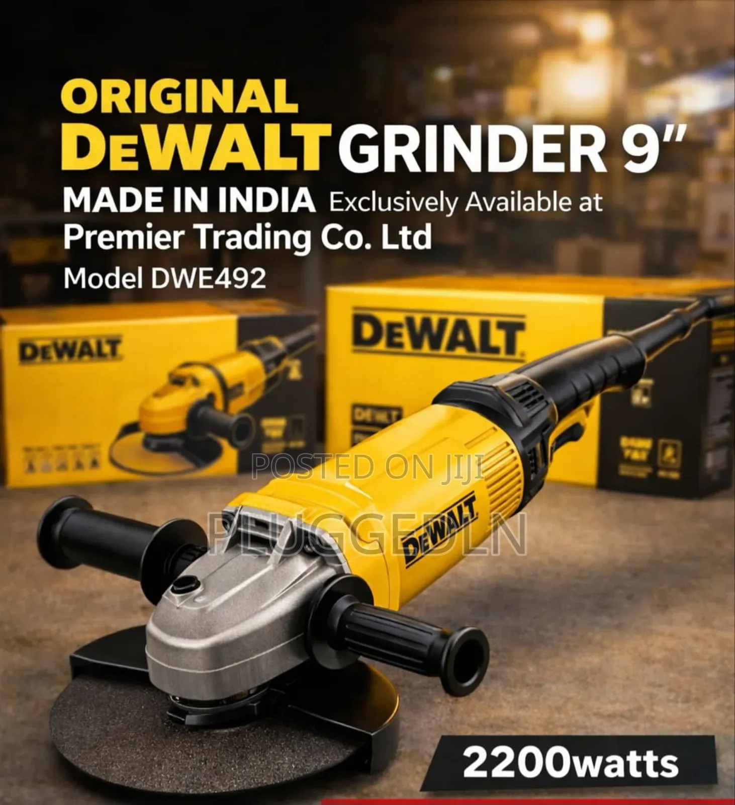 Dewalt Dwe492 Angle Grinder 2200w