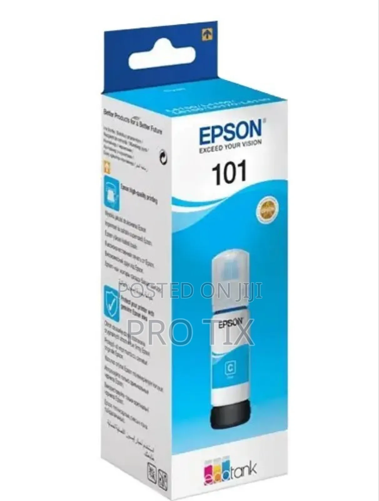 Epson 101 Cyan Ecotank Ink Bottle 70ml