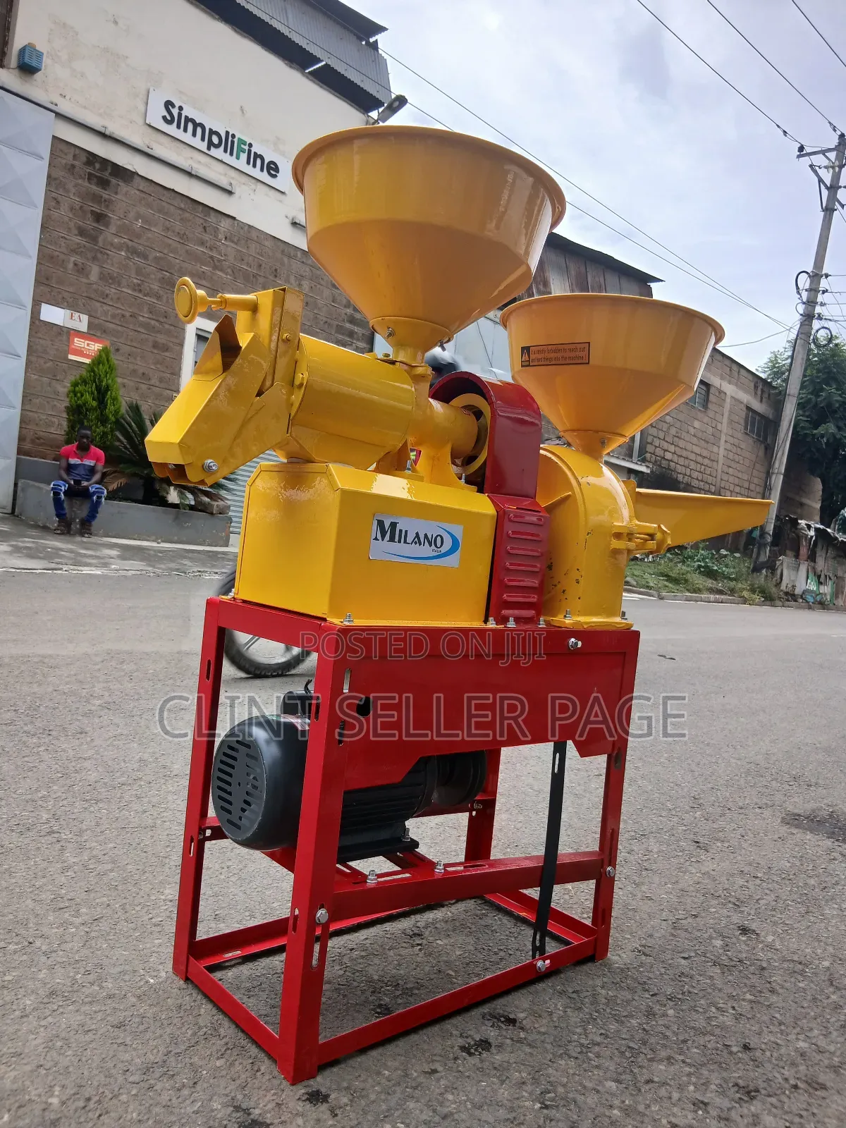 Grain Milling Machine (Rice & Maize)