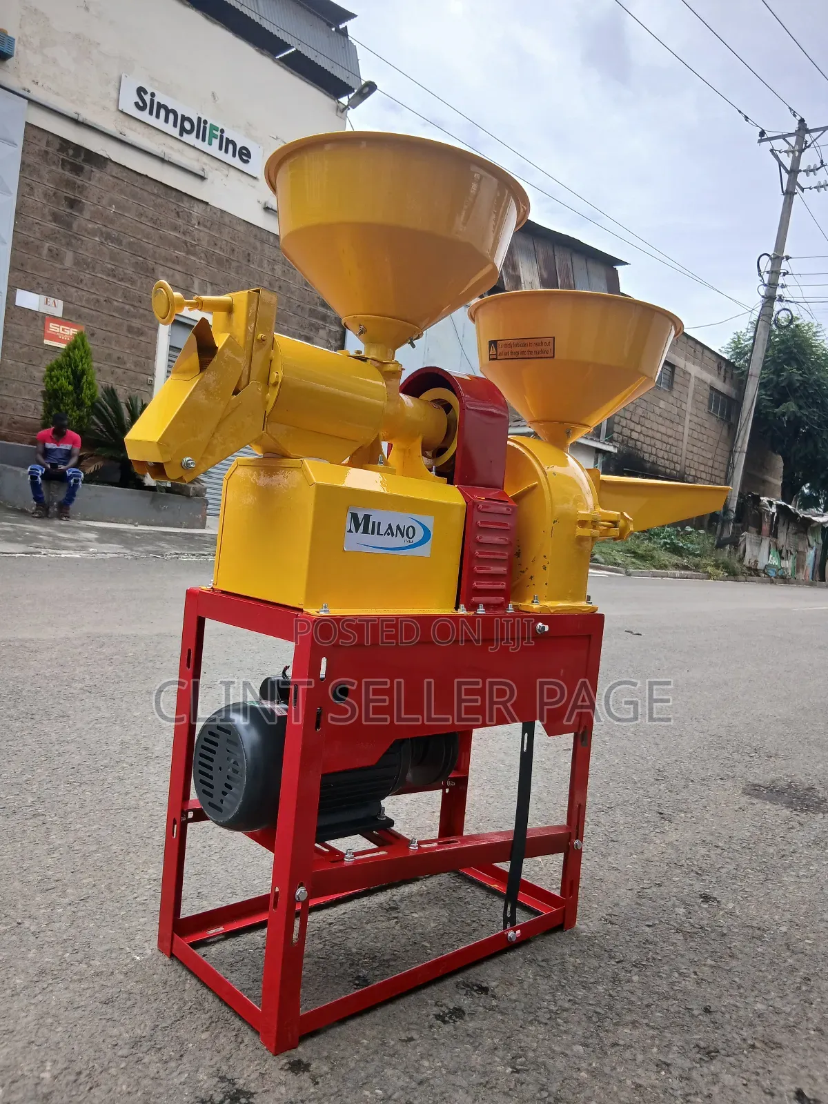 Grain Milling Machine (Rice & Maize)