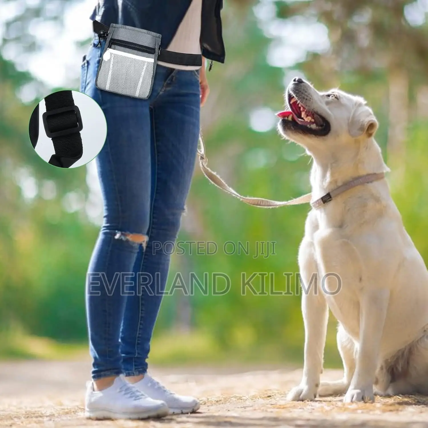 Adjustable Waist Belt Treat Pouch
