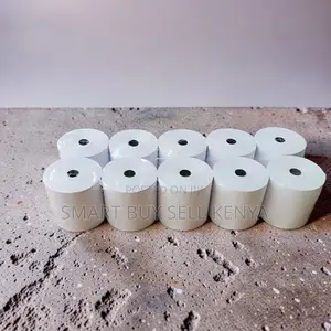 Compact Design 10 Pieces of 80mm by 80mm by 13mm Thermal Paper Rolls