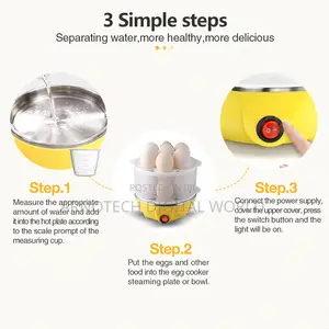 Single-Layer Egg Boiler/Steamer