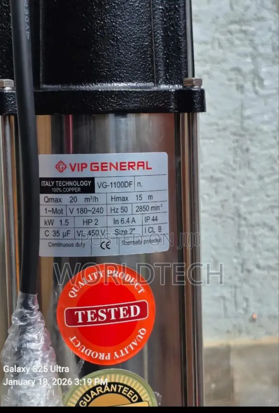 2" 2hp Submersible Water Pump/2" 2hp Electric Sewage Pump