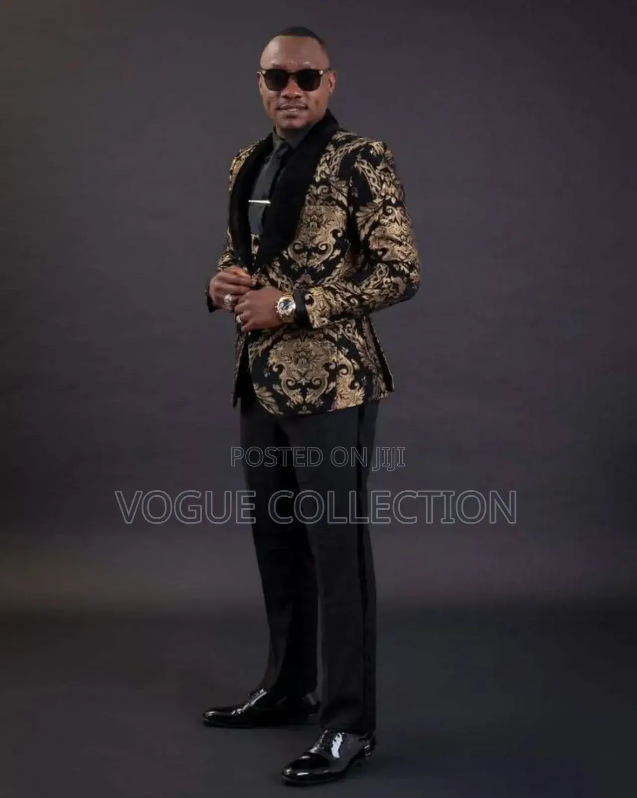 Flowered Official Suit