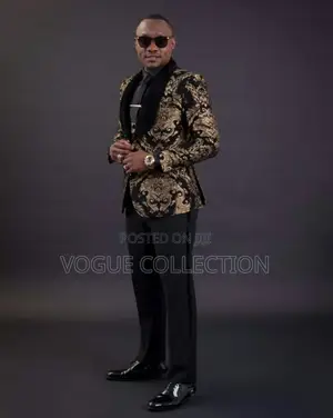 Flowered Official Suit