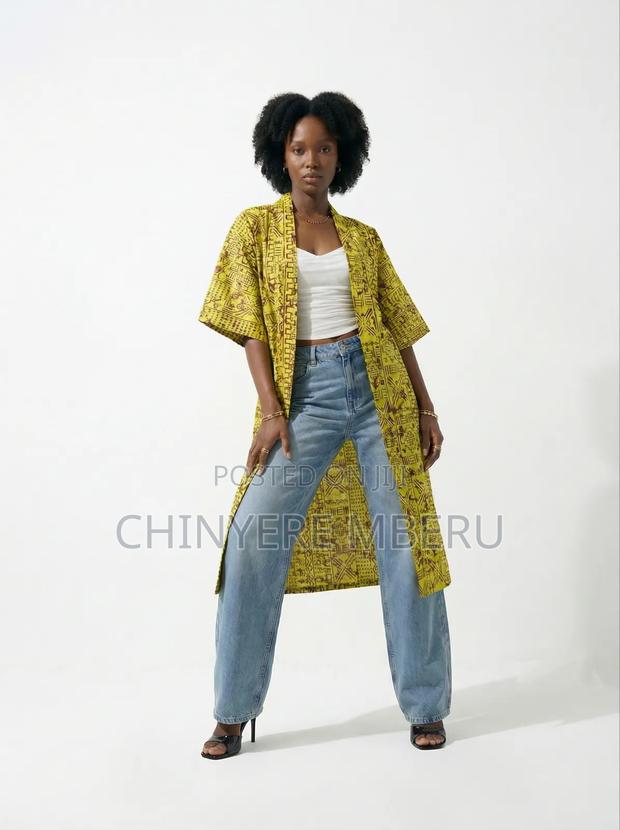 Kitenge / Ankara Kimono Jacket - main view