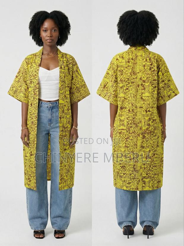 Kitenge / Ankara Kimono Jacket - thumbnail 2