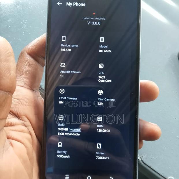 Itel A70 128gb/3gb - thumbnail 3