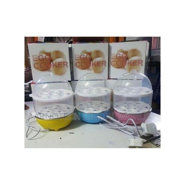 Double Layer Electric Egg Boiler Automatic Off 14 Egg Poacher