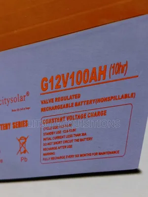 100ah Felicity Gel Battery