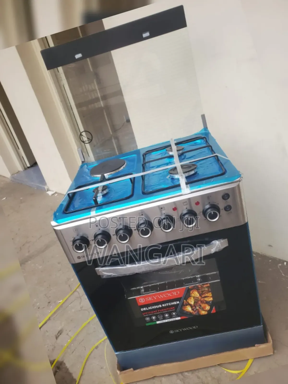 Skywood 3+1 Cooker With Electric Oven