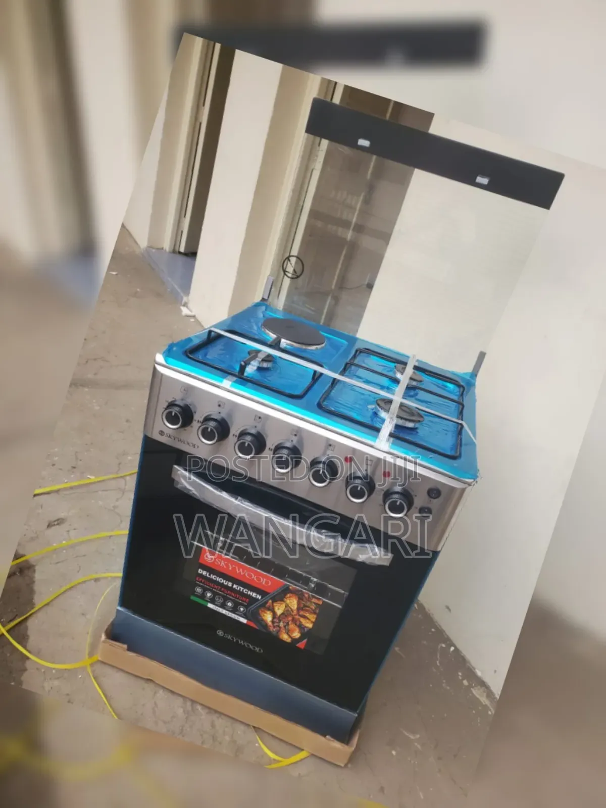 Skywood Standing Cooker With Electric Heater Oven