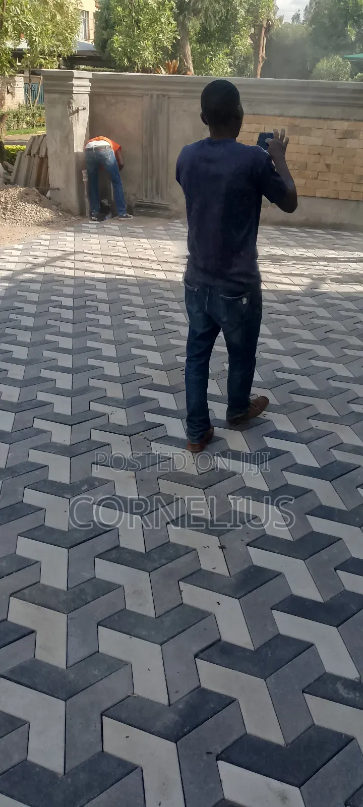 Cabro Installation and Polishing (Smart Cabro Parking)