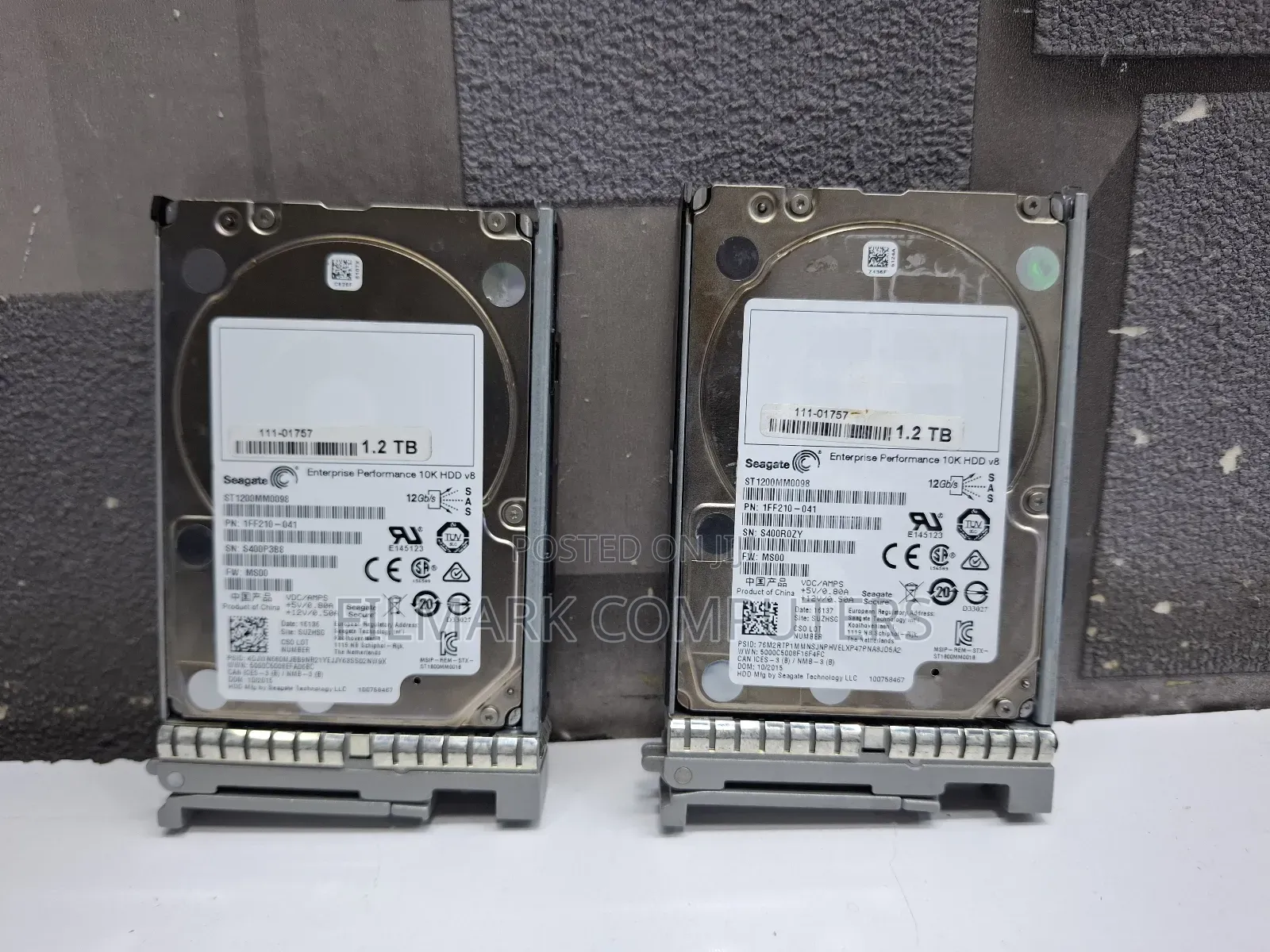 Seagate 1.2tb RPM 512n Sas 12gb/S 2.5in Enterprise Hard Drive