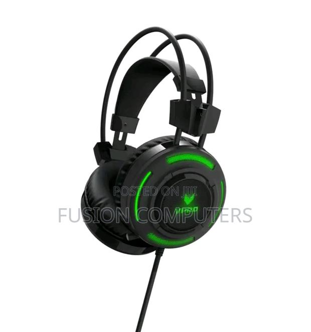 Rapoo Illuminated Gaming Headset Vh120 – Black - main view